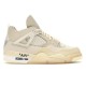 Air Jordan 4 Retro Blanco roto Vela